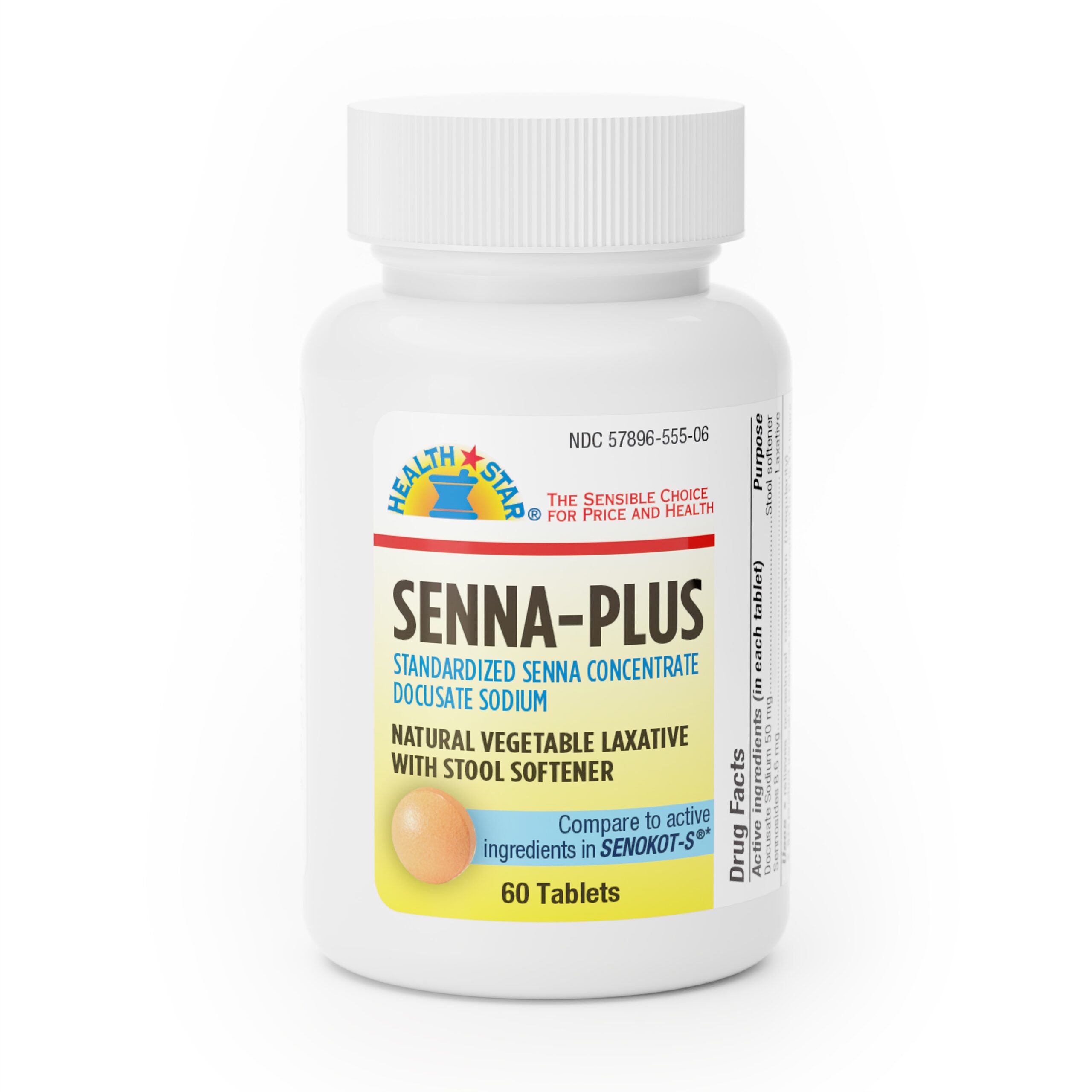 ☆ r10.senna様　│ビオセル２個＋イオ-ヌクリーム３ Senna Plus - 60 Tablets - Geri-Care Pharmaceuticals