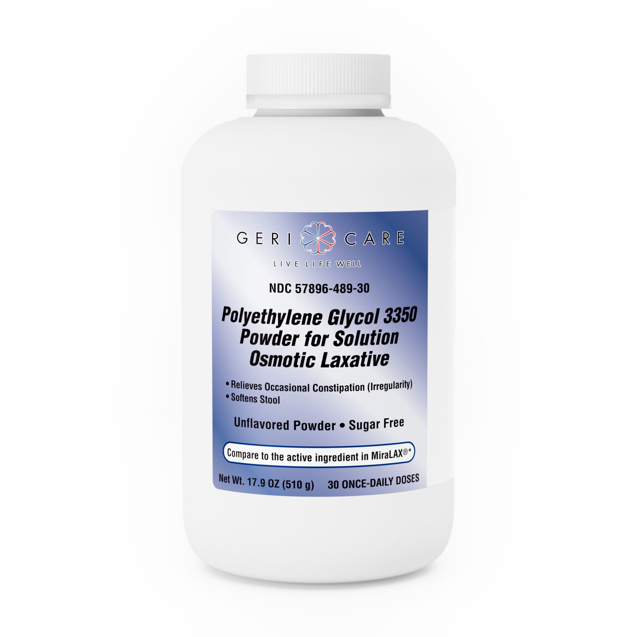 Polyethylene Glycol Powder - 30 Doses - Geri-Care Pharmaceuticals