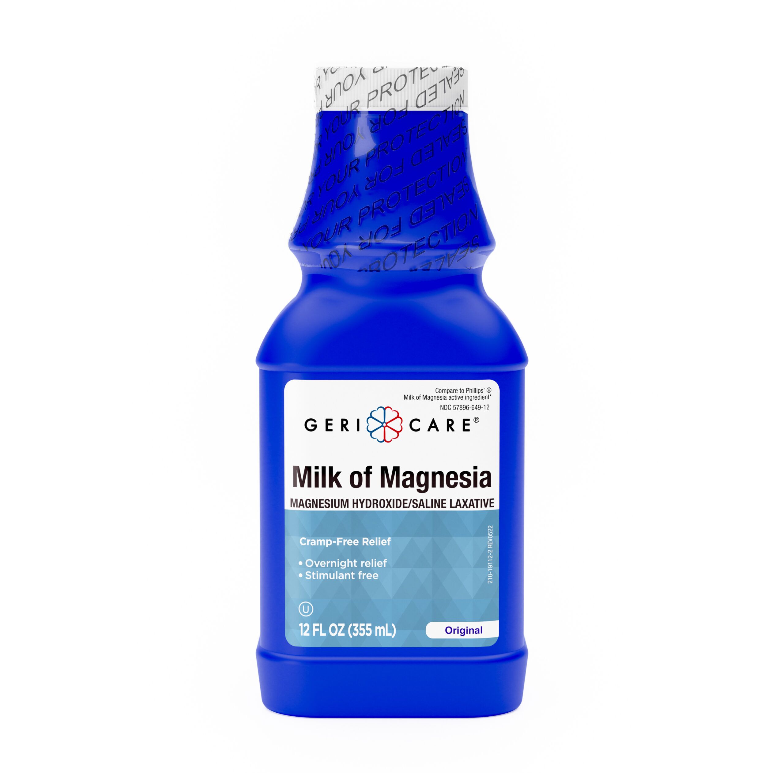 Milk of Magnesia - 12 FL OZ - Geri-Care Pharmaceuticals