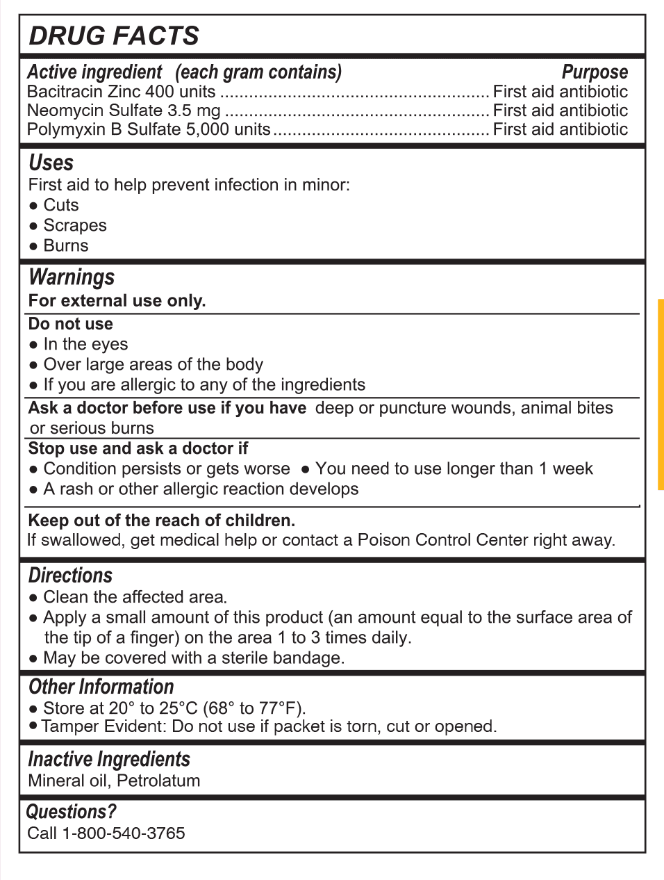 Triple Antibiotic Ointment - Geri-Care Pharmaceuticals