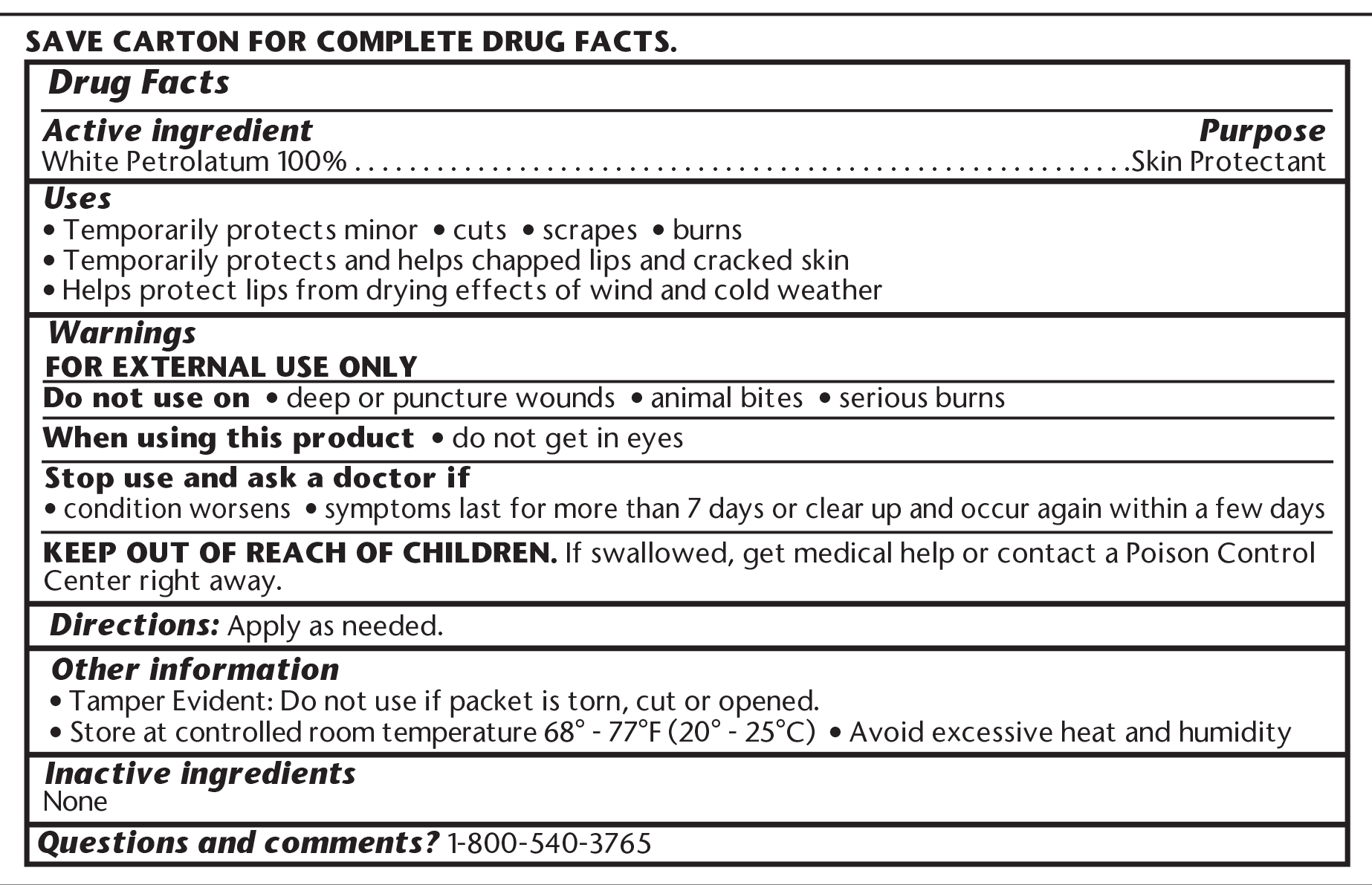 White Petrolatum Ointment - Geri-Care Pharmaceuticals